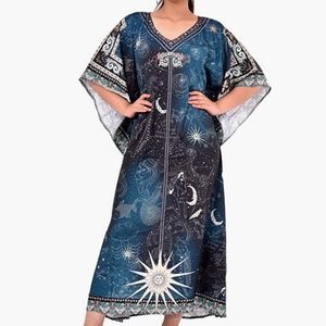 Moon and stars Caftan
